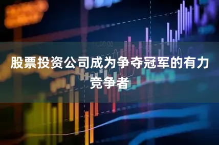 股票投资公司成为争夺冠军的有力竞争者